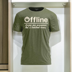 Funny Gamer T-Shirt - Offline Mode Gaming Shirt