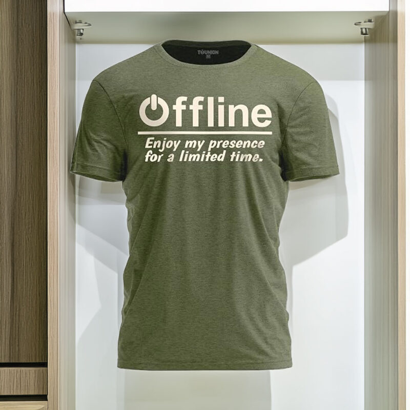 Funny Gamer T-Shirt - Offline Mode Gaming Shirt