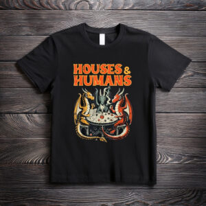 Gaming Houses Humans Funny RPG Parody Gamer Men’s Shirt