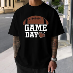 KESIHAN Men's Football Shirt – Retro Game Day T-Shirt