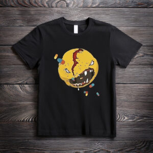 Men’s Black Novelty Game Cosplay Graphic T-Shirt