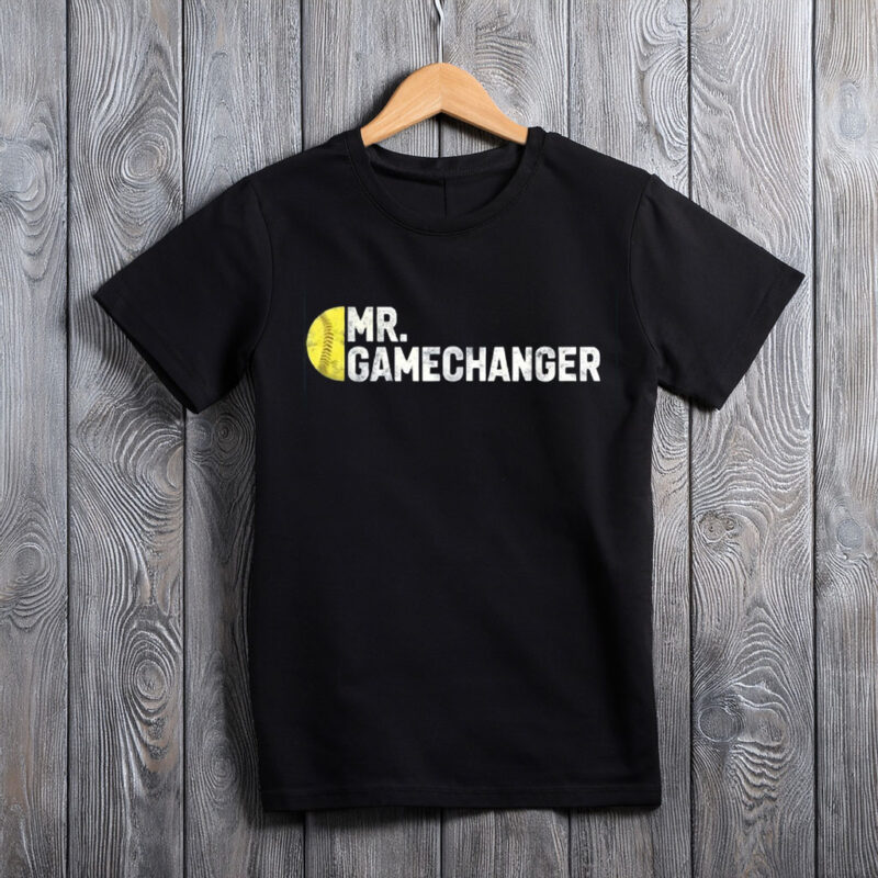 Mr. Gamechanger Softball Scorekeeper Love T-Shirt
