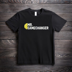 Mr. Gamechanger Softball Scorekeeper Love T-Shirt