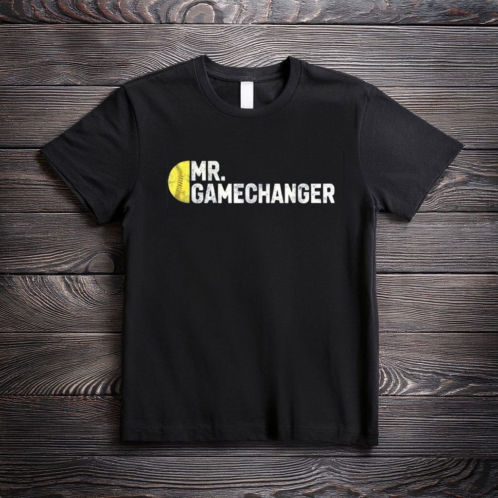 Mr. Gamechanger Softball Scorekeeper Love T-Shirt
