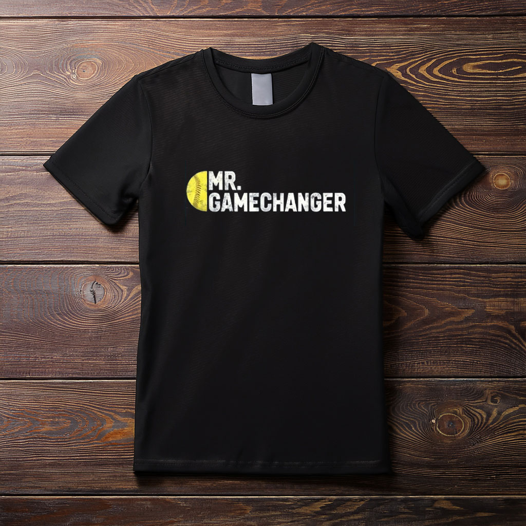Mr. Gamechanger Softball Scorekeeper Love T-Shirt