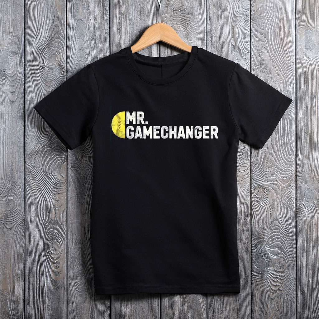 Mr. Gamechanger Softball Scorekeeper Love T-Shirt