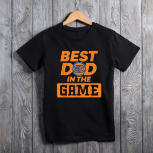 NBA Father’s Day Best Dad in the Game Knicks Logo T-Shirt