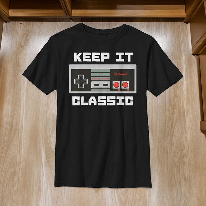 Nintendo Boy's Keep It Classic T-Shirt