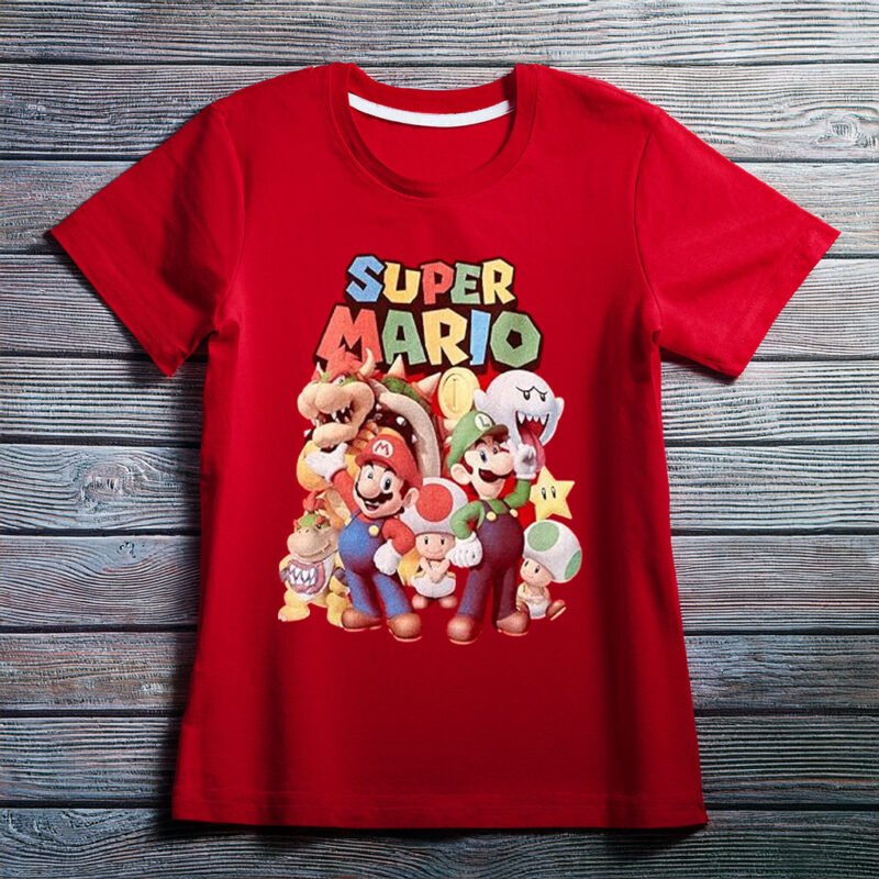 Nintendo Boy’s Super Mario Groupage T-Shirt