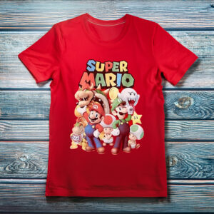 Nintendo Boy’s Super Mario Groupage T-Shirt