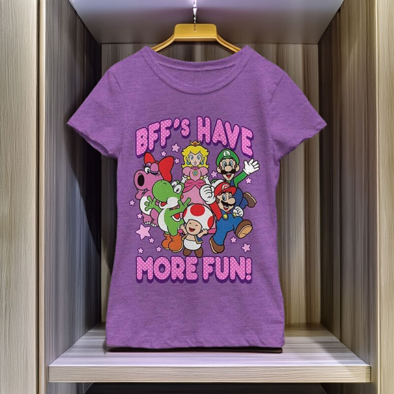 Nintendo Girl's More Fun T-Shirt