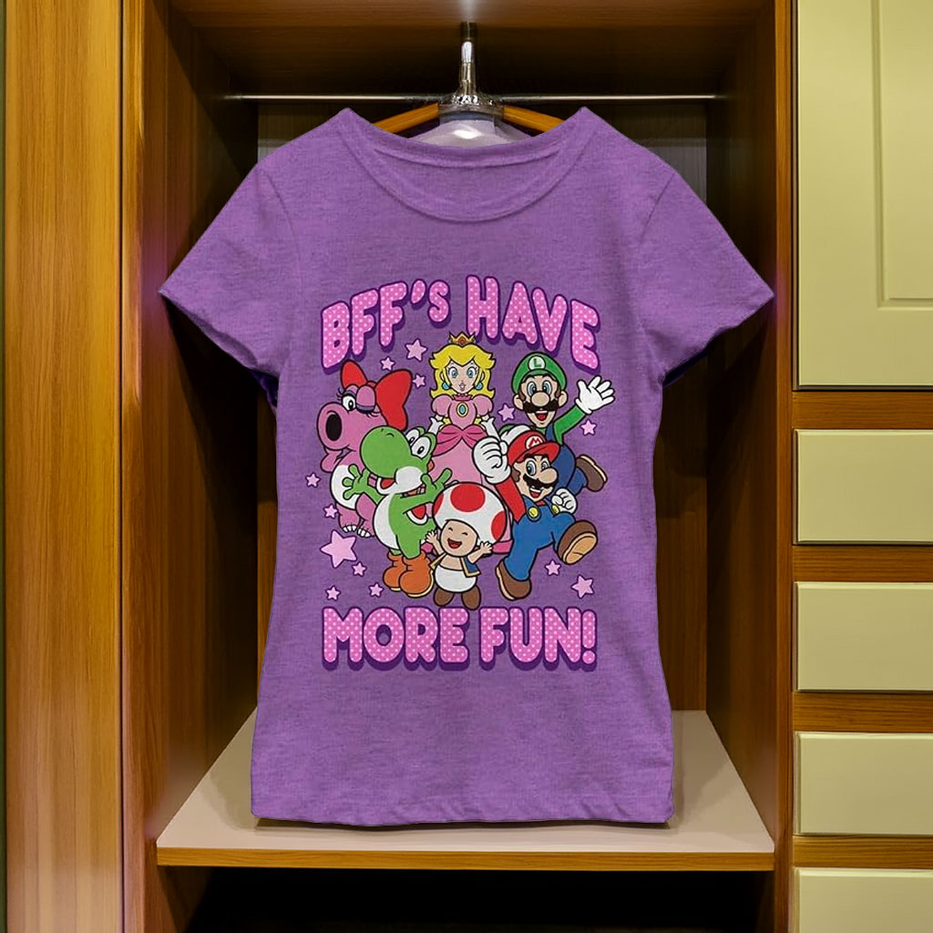 Nintendo Girl's More Fun T-Shirt