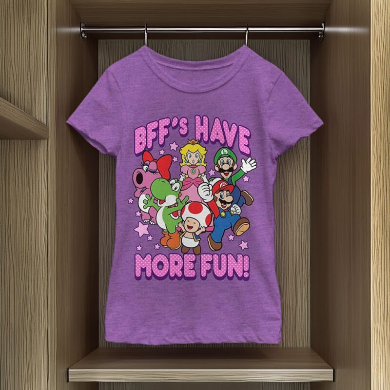 Nintendo Girl's More Fun T-Shirt