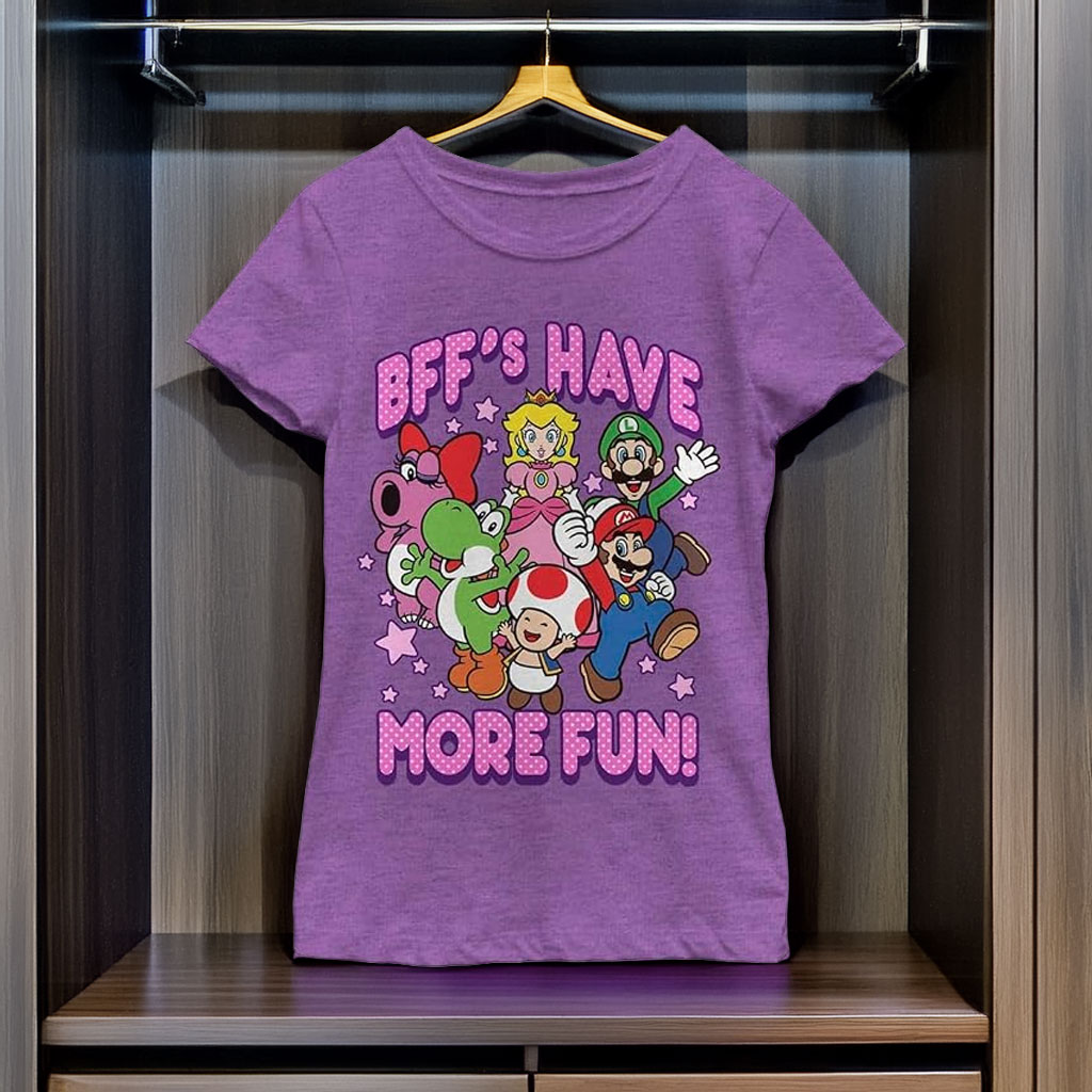 Nintendo Girl's More Fun T-Shirt
