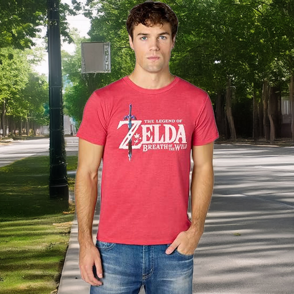 Nintendo Men's Basic Logo T-Shirt
