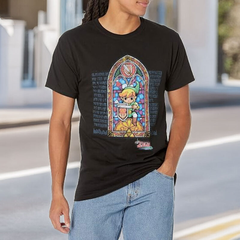 Nintendo Men's Stained Glass T-Shirt