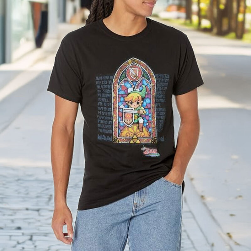 Nintendo Men's Stained Glass T-Shirt