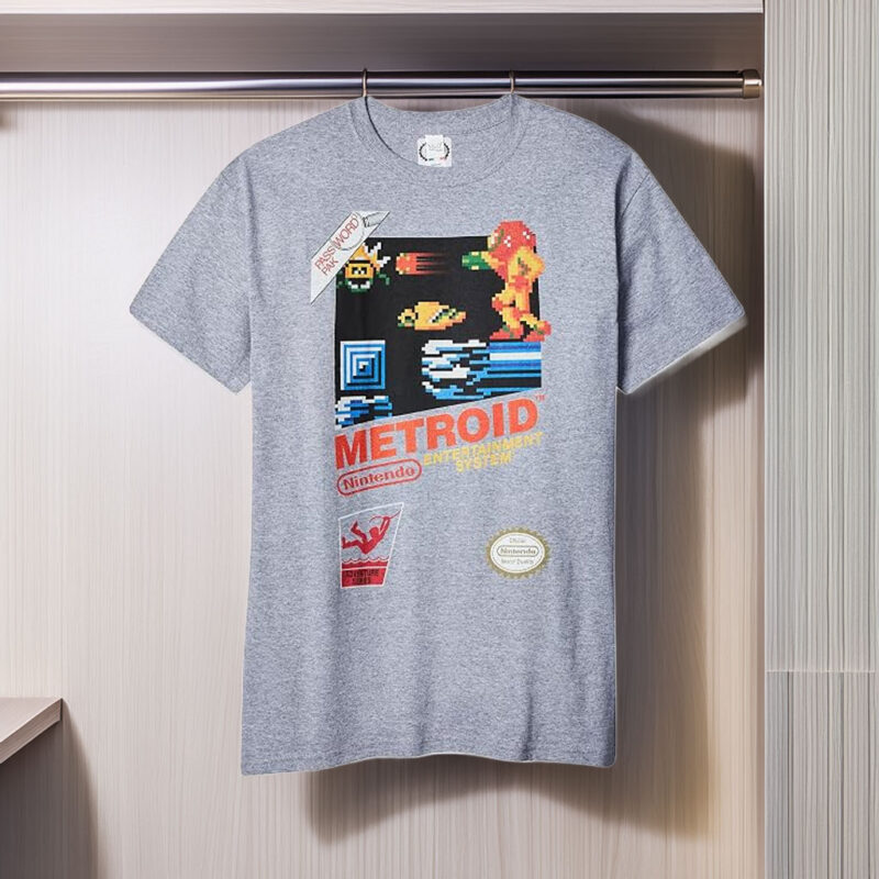 Nintendo Men's Vintage Metroid T-Shirt