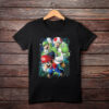 Nintendo Super Mario Luigi Paint Splatter Action T-Shirt