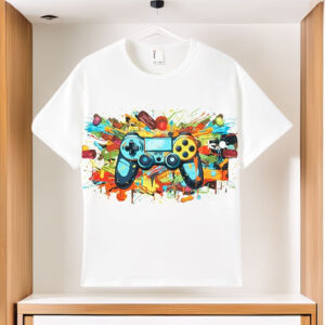 PATPAT Boys Tie-Dye T-Shirts Size 5–14 Years Short Sleeve Crewneck Neon Tees