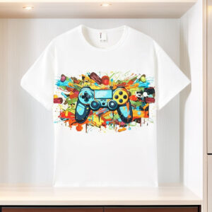 PATPAT Boys Tie-Dye T-Shirts Size 5–14 Years Short Sleeve Crewneck Neon Tees