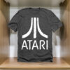 Popfunk Atari Video Game Retro Logo Vintage Gaming Console T-Shirt