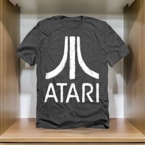 Popfunk Atari Video Game Retro Logo Vintage Gaming Console T-Shirt