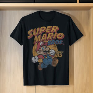 Super Mario Bros. Since ’85 Vintage Poster T-Shirt