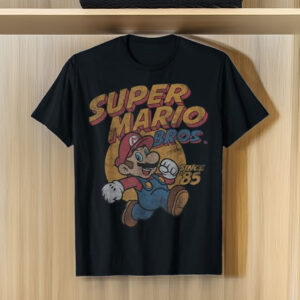 Super Mario Bros. Since ’85 Vintage Poster T-Shirt