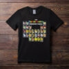 Super Mario Periodic Table of Characters Graphic T-Shirt