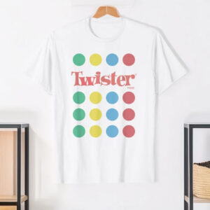 Twister Unfold the Mat Circles Color Dots Retro Game T-Shirt