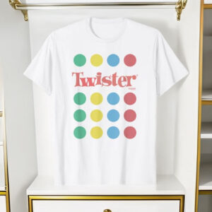 Twister Unfold the Mat Circles Color Dots Retro Game T-Shirt