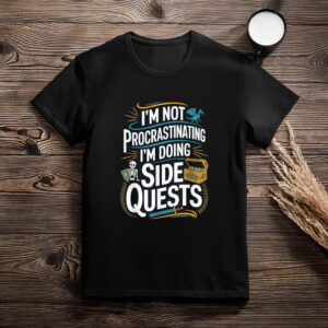 Unisex Adult Black Modern Classic T-Shirt