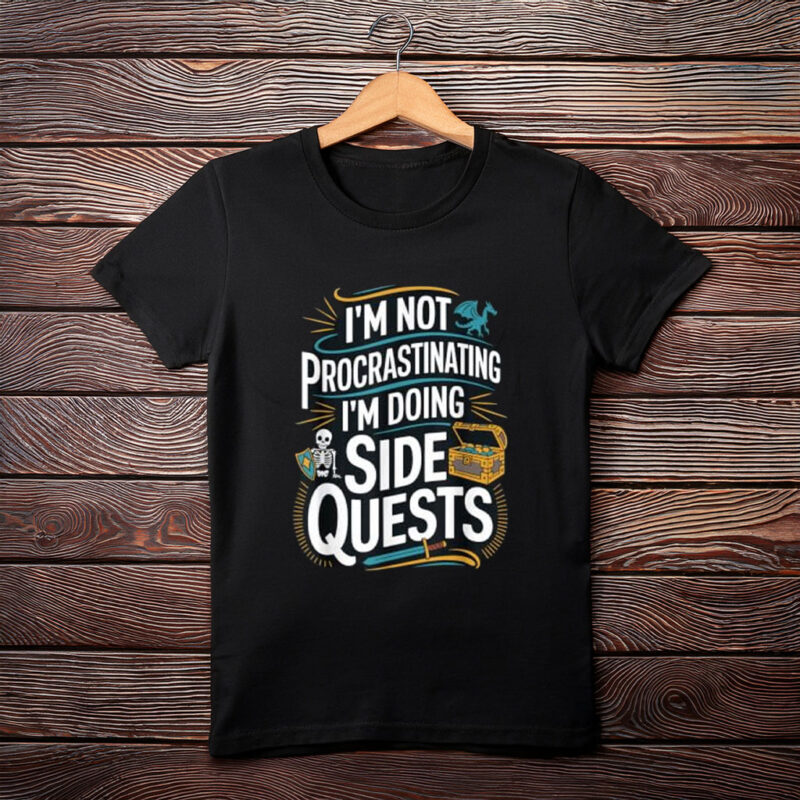 Unisex Adult Black Modern Classic T-Shirt