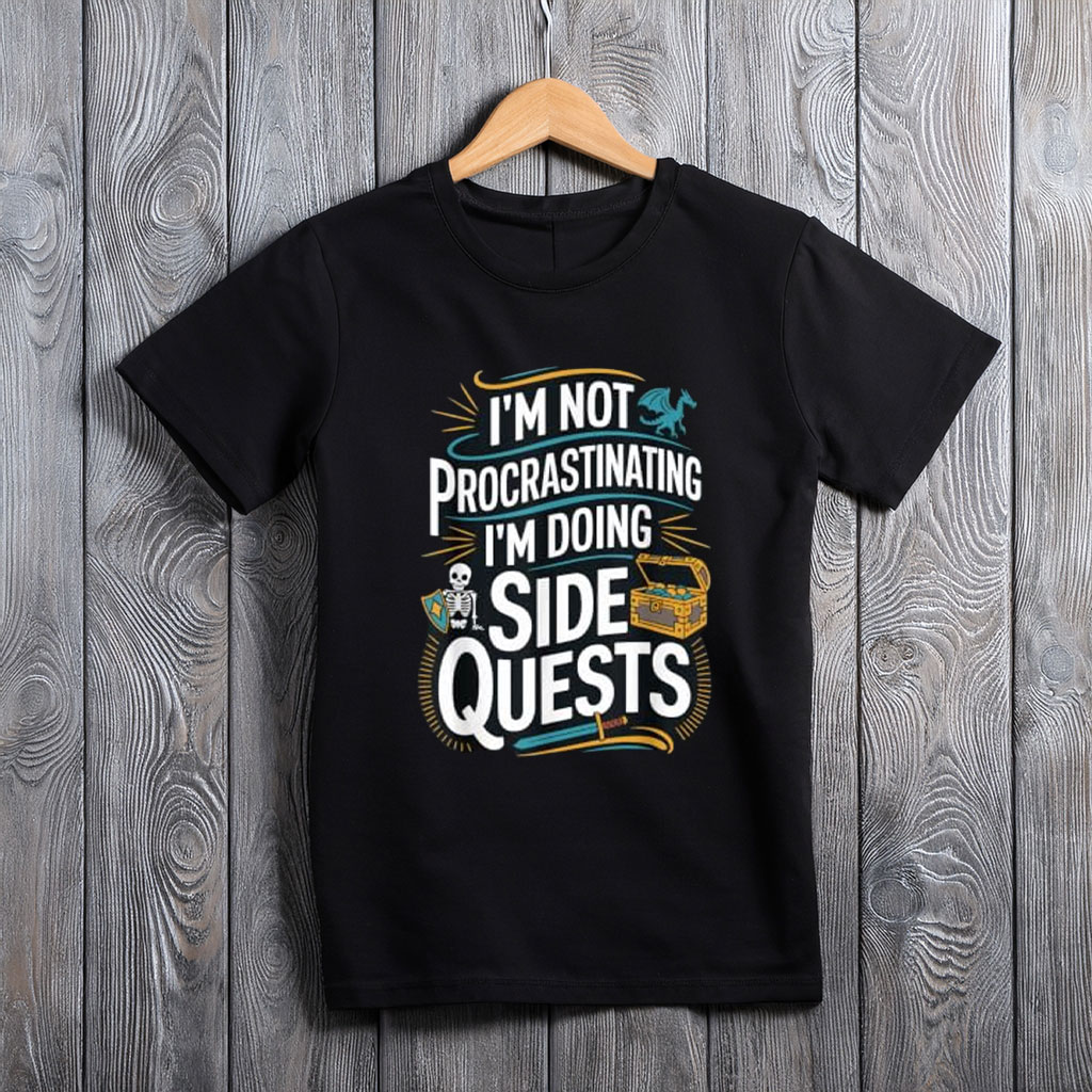 Unisex Adult Black Modern Classic T-Shirt
