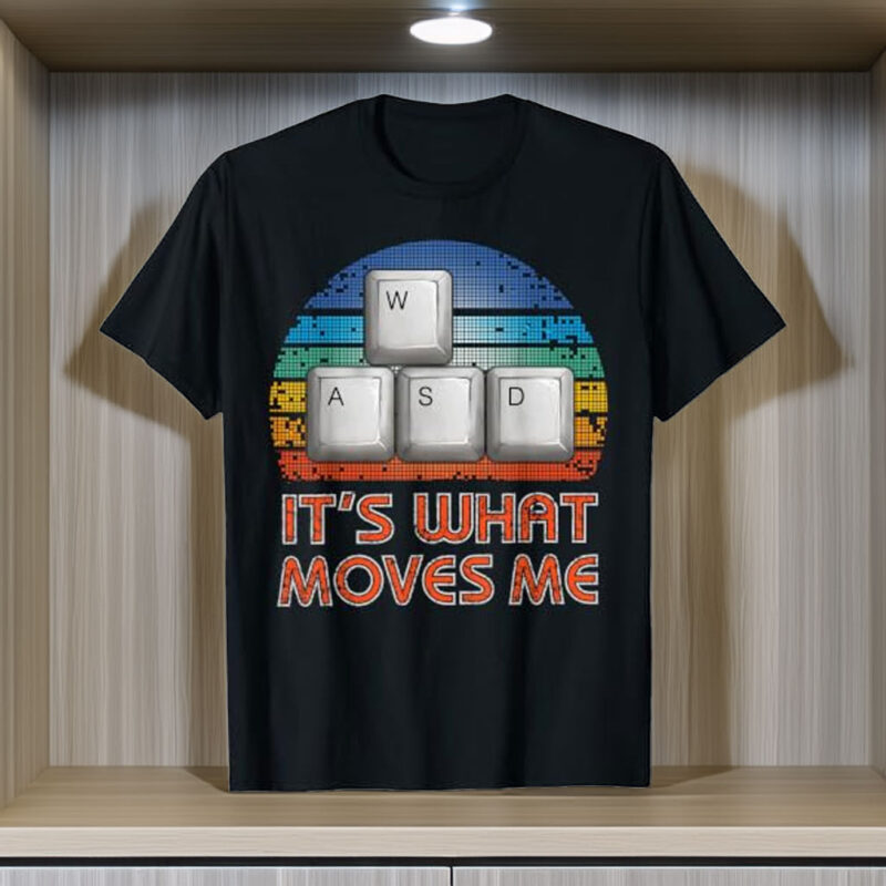 Vintage WASD PC Gamer T-Shirt