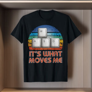 Vintage WASD PC Gamer T-Shirt