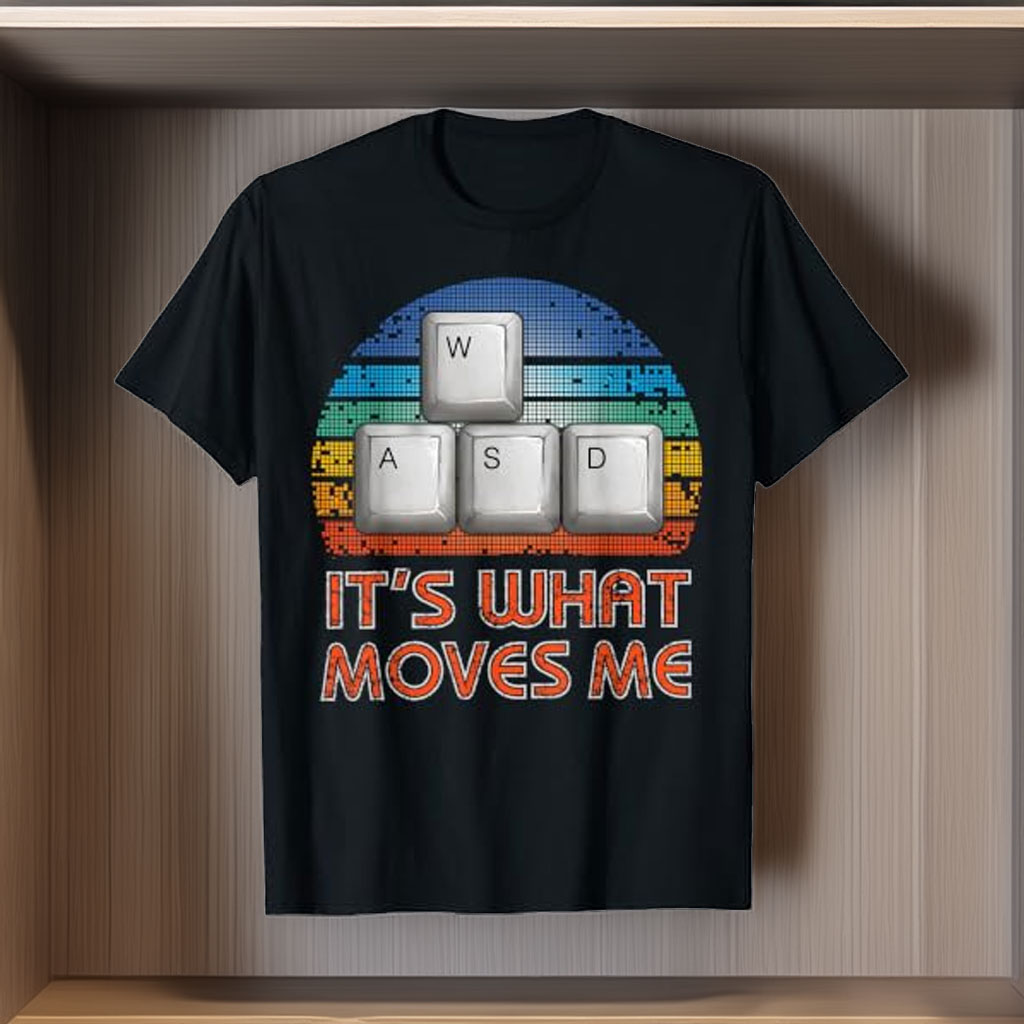 Vintage WASD PC Gamer T-Shirt