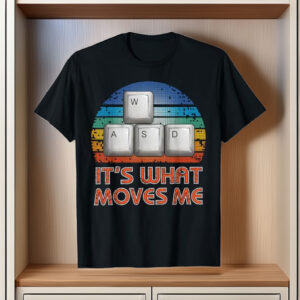 Vintage WASD PC Gamer T-Shirt