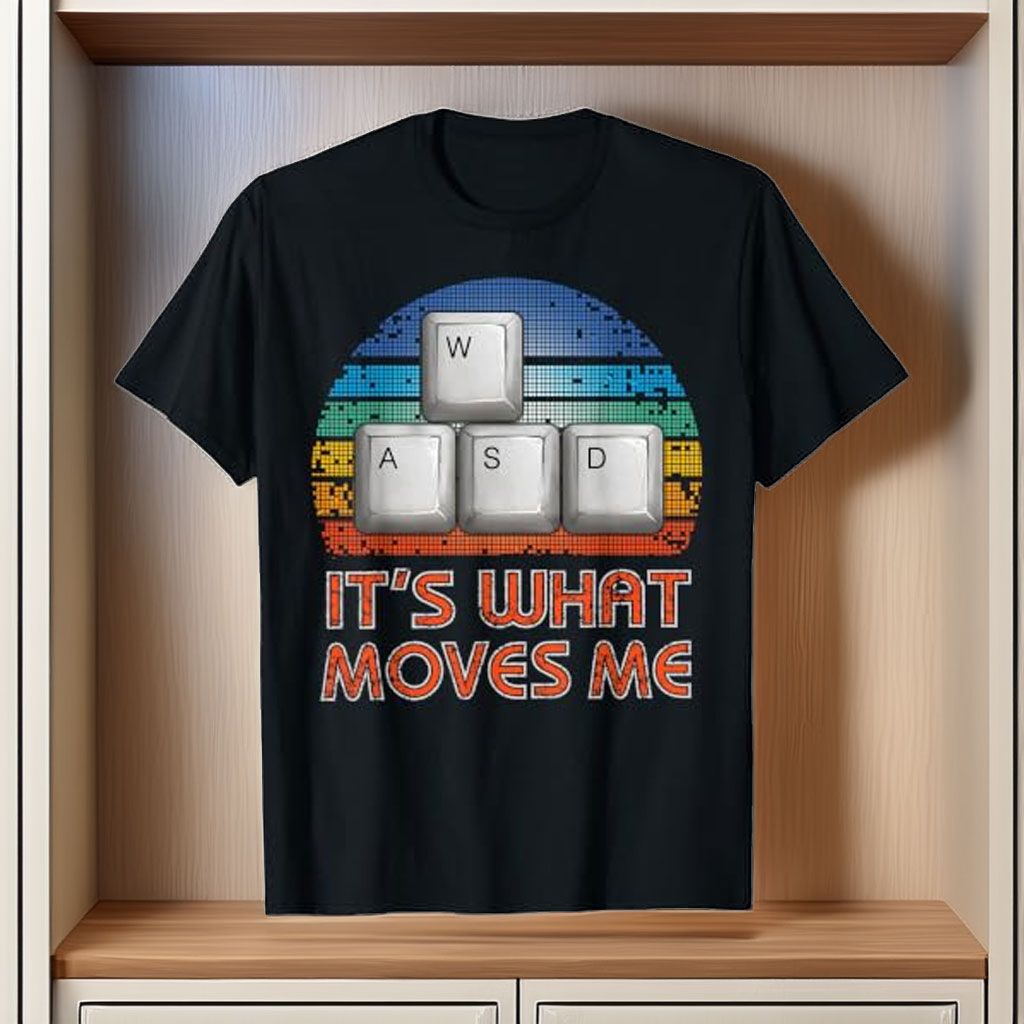 Vintage WASD PC Gamer T-Shirt