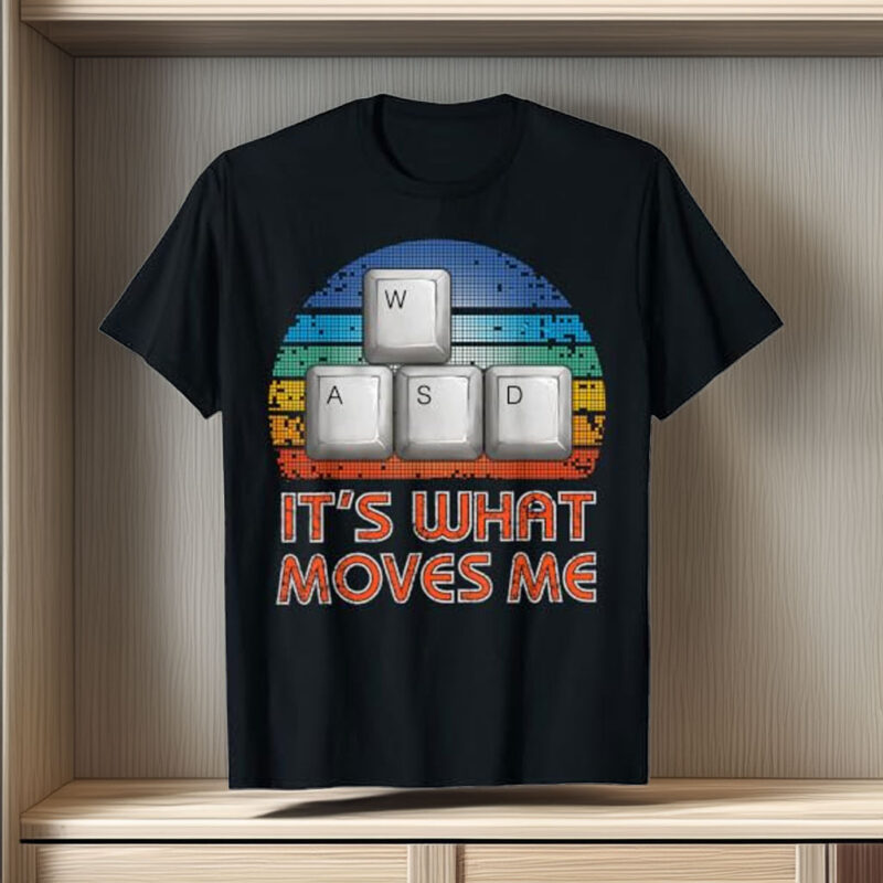 Vintage WASD PC Gamer T-Shirt