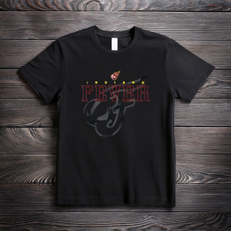 WNBA Indiana Fever Black in Black T-Shirt
