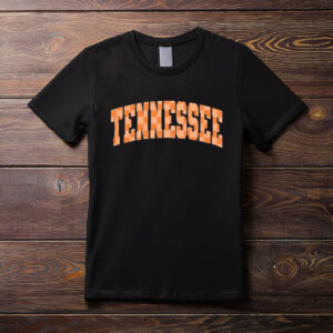 Women's Tennessee Orange Checkerboard Vintage Game Day State Pride T-Shirt